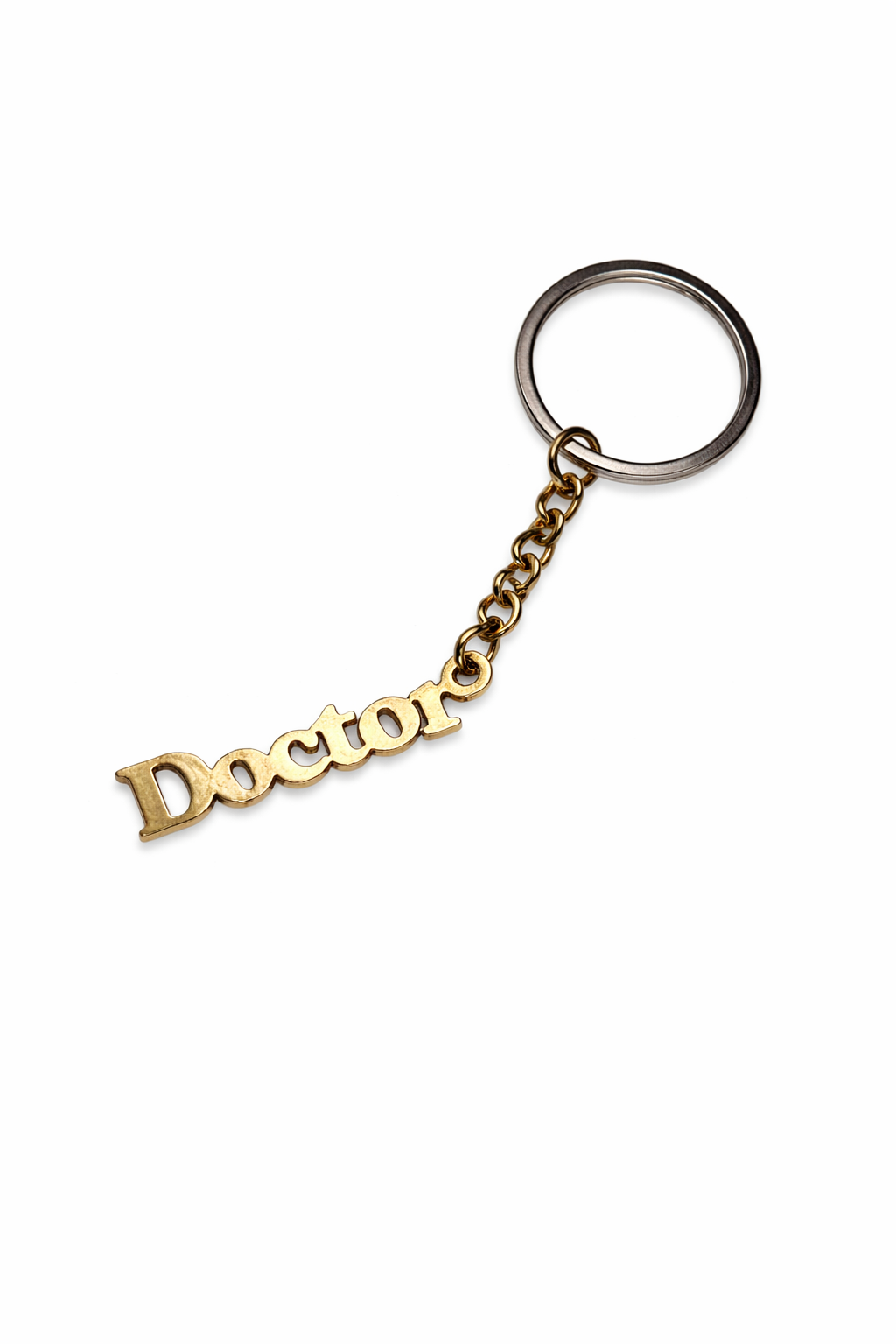 Champion Everlasting Doctor Metal Keychain – Minimalist Medical Tag