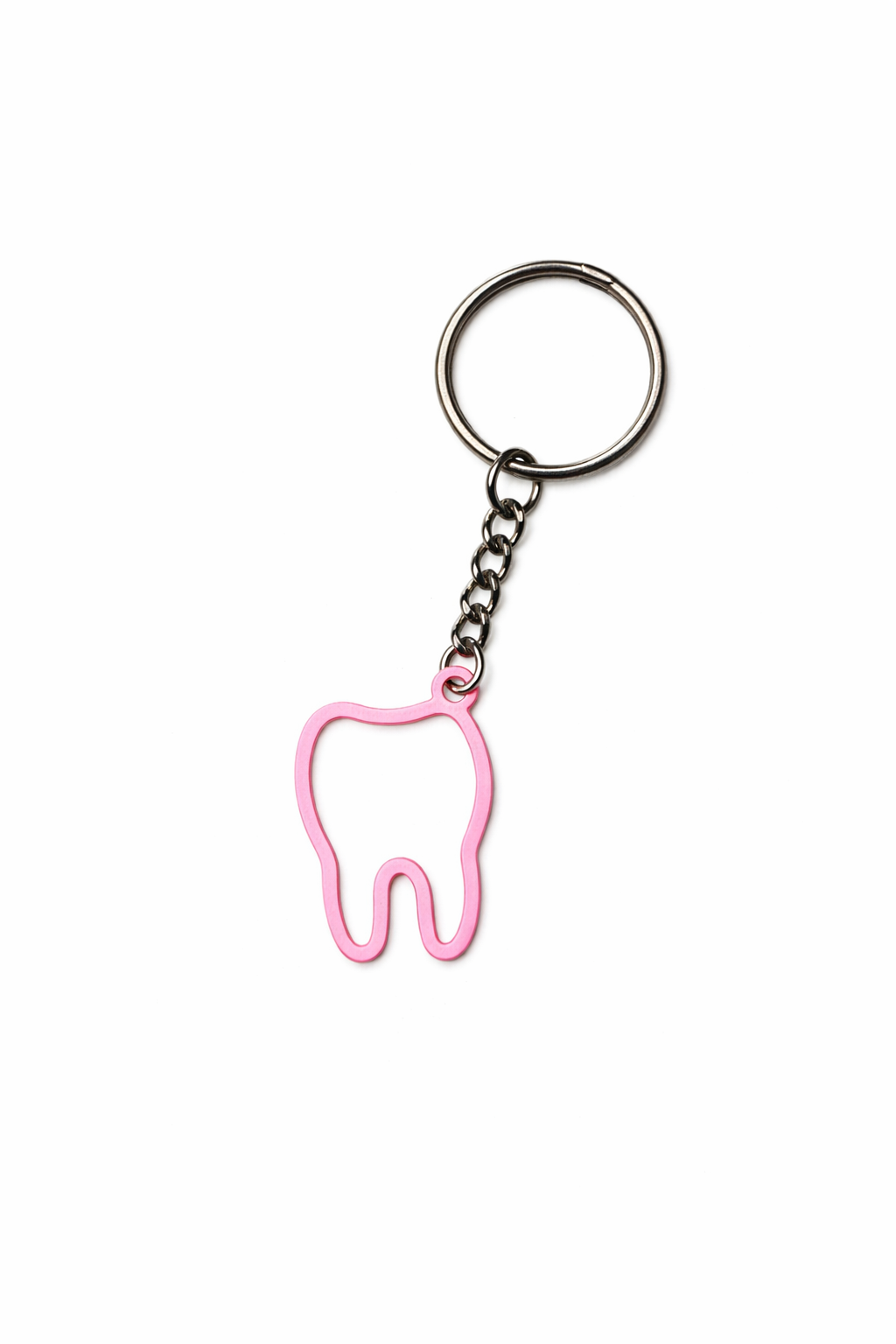 Champion Everlasting Pink Tooth Outline Keychain – Dental Charm
