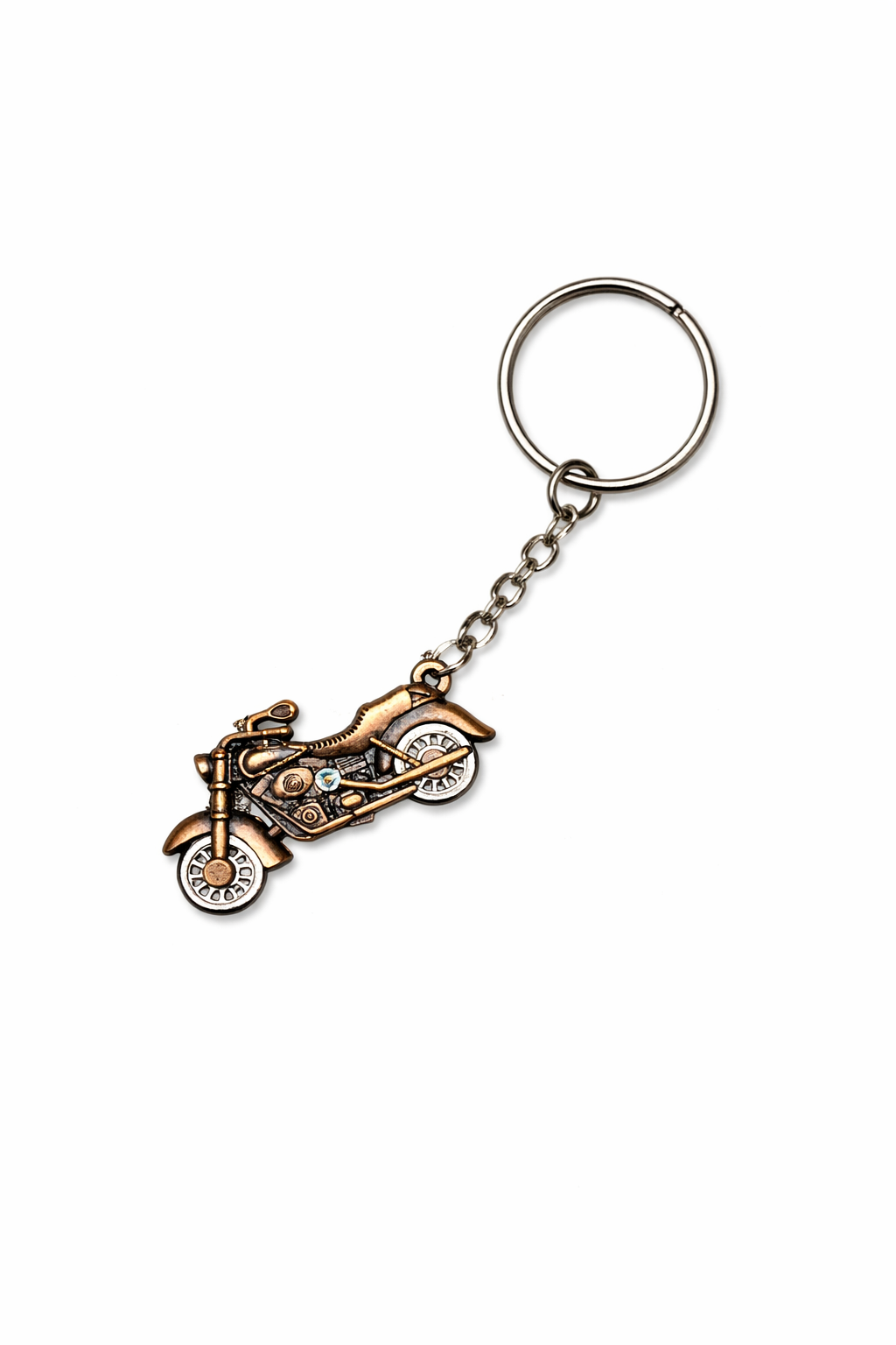 Champion Everlasting Vintage Motorcycle Metal Keychain
