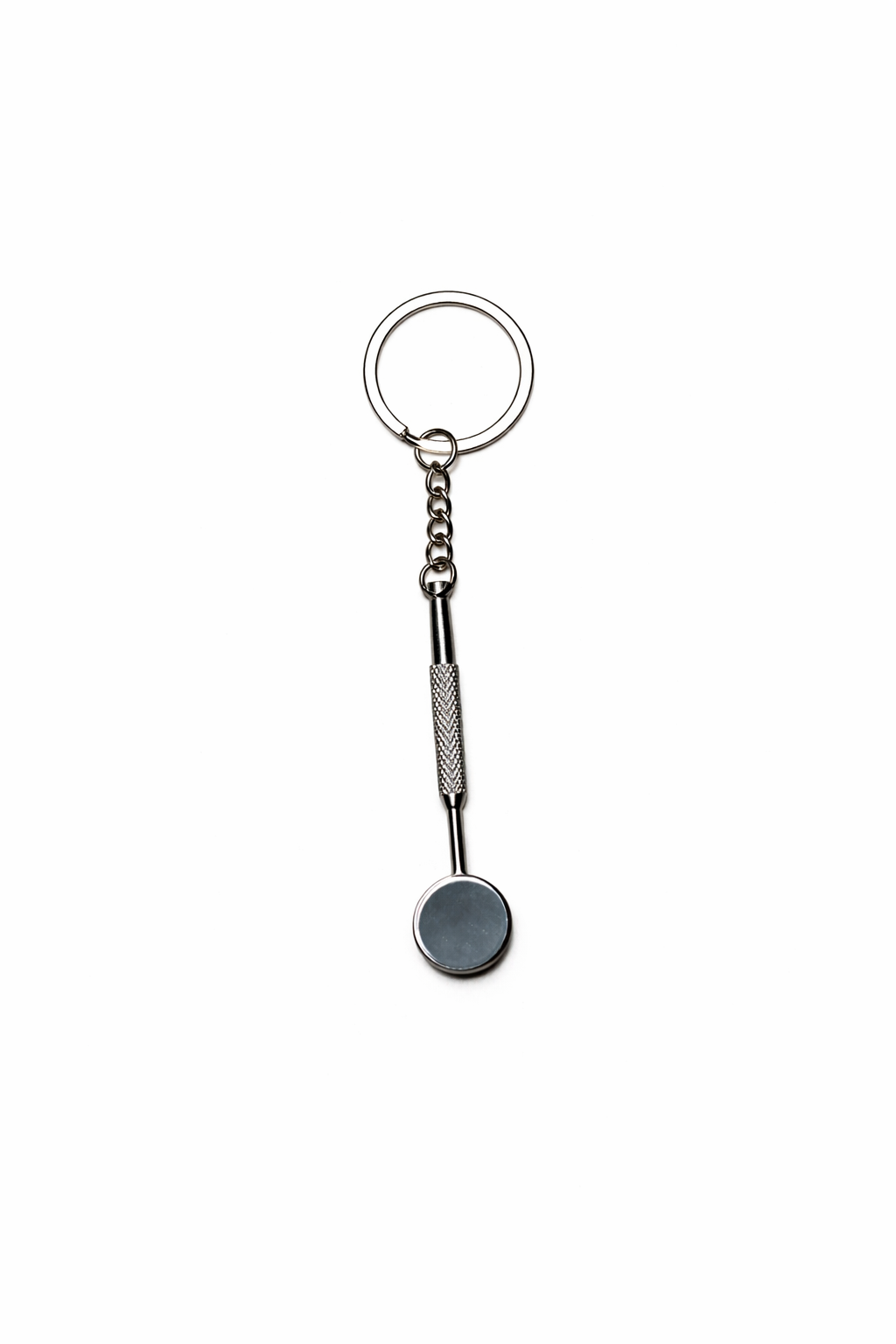 Champion Everlasting Dental Mouth Mirror Keychain – Stainless Steel Edition